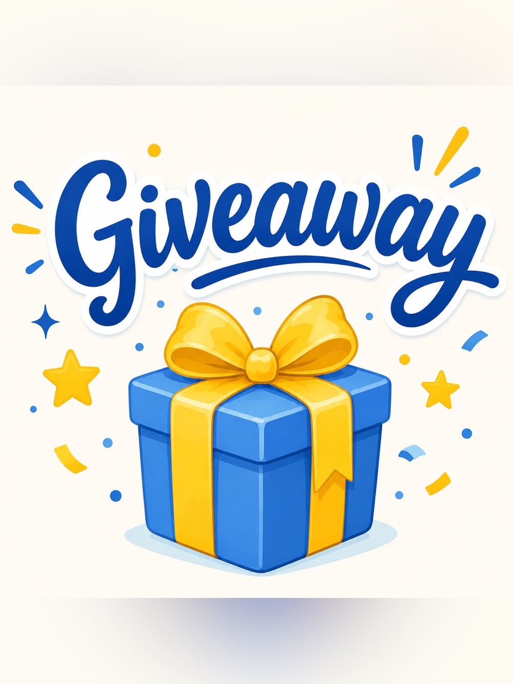 Giveaway for Live Shows